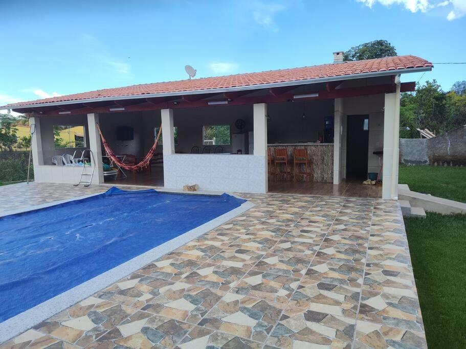 Villa Chácara Charbella Tres Ranchos Exterior foto